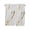 White Light Gray Yellow, variant on Kitchen Curtains 45 Inches length, White Gold Modern Window Treatment Curtain Drapes, Abstract Vintage Marble Geometric Lightweight Window Panels for Living Room Bedroom, 52"x45", 2 Panels