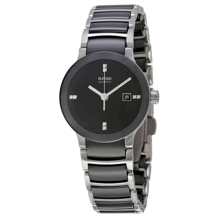 Rado Centrix Automatic Day-Date Gray Dial Stainless Steel Mens 