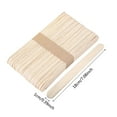 thumbnail image 3 of Wood Sticks For Crafting,Unfinished Natural Hardwood Sticks,Wooden Craft Sticks,Arts Sticks For Crafts And DIYers/ Diy Handmade Wooden Sticks Colorful Popsicle Sticks Ice Cream Sticks (50Pcs), 3 of 7