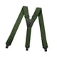 thumbnail image 2 of tirantes para hombre,Tirantes para pantalones de mujer y hombre de alta resistencia,Tirantes ajustables con correas elásticas en forma de Y,Trabillas para cinturón para mujer,para verde, 2 of 8