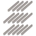 thumbnail image 1 of Unique Bargains 50mmx5mmx5mm 304 Stainless Steel Key Stock Keystock Round Ended 14pcs, 1 of 2