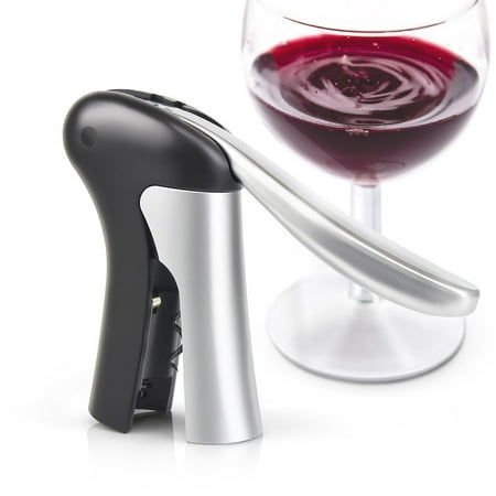 Deluxe Waiters Corkscrew - INNOKA Wine Opener with Foil Cutter, Stainless Steel Bottle Corkscrew Opener with Built In Foil Cutter in Stand Up Design for Sommeliers, Bartenders, Waiters, Premium Gifts For Friends and Family