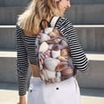 thumbnail image 5 of Disketp Sea Shells Mochila de Lona Estampada, Mochila Escolar de Viaje Ligera para Estudiantes y Portátil-Medium, 5 of 5