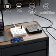 thumbnail image 7 of 14-in-1 Power Strip with 8 Outlets & 6 USB Ports (4 USB-A + 2 Type-C), 5.9ft Extension Cord, 2500W Surge Protector, Overload Protection, Wall Mountable for Home Office Desk Bedroom, 7 of 7