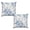 Blue, variant on Retro Sunflower Flowers Brown Gray Pillow Covers Set of 2 18x18 inch Print Decor Throw Pillows Outdoor/Indoor Art Floral Pillowcase Square Linen Cushion Case for Home Bed Sofa Couch