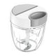 thumbnail image 4 of Picadora de ajo manual, procesador de alimentos, resistente, para uso doméstico, fácil de limpiar, profesional 900 ml, 4 of 9