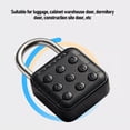 thumbnail image 3 of Lock 6 Digit Heavy Combination Lock Zinc Alloy Water Resistant Theft Proof Digital Keyless Password Locker Lock for Gym School Garage, 3 of 7
