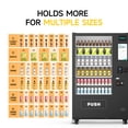 thumbnail image 5 of Smart Vending Machine, 60 Slot Commercial Refrigerated Snack & Drink Machine with 15.6'' LCD Display, Support Payment Via Paper Currency/Coin/Card, for Business Office Gym, 5 of 8