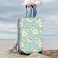 thumbnail image 4 of Uemuo Floral Daisy Printed Washable Luggage Cover - Fashion Suitcase Protector Fits 18-32 Inch Luggage -Small, 4 of 9