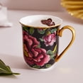 thumbnail image 5 of Spode Creatures of Curiosity Black Floral 12 Ounce Mug, 5 of 7