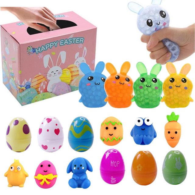 Huevos De Dinosaurio Huevos de Pascua coloridos Conejo duradero en bola para niños para favores de fiesta Regalo para niños Tmvgtek libre de BPA