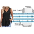 thumbnail image 6 of MOSHU Womens Tank Tops Eyelet Sleeveless Tops for Women Dressy V Neck Babydoll Tank Tops Flowy Summer Shirts, 6 of 9