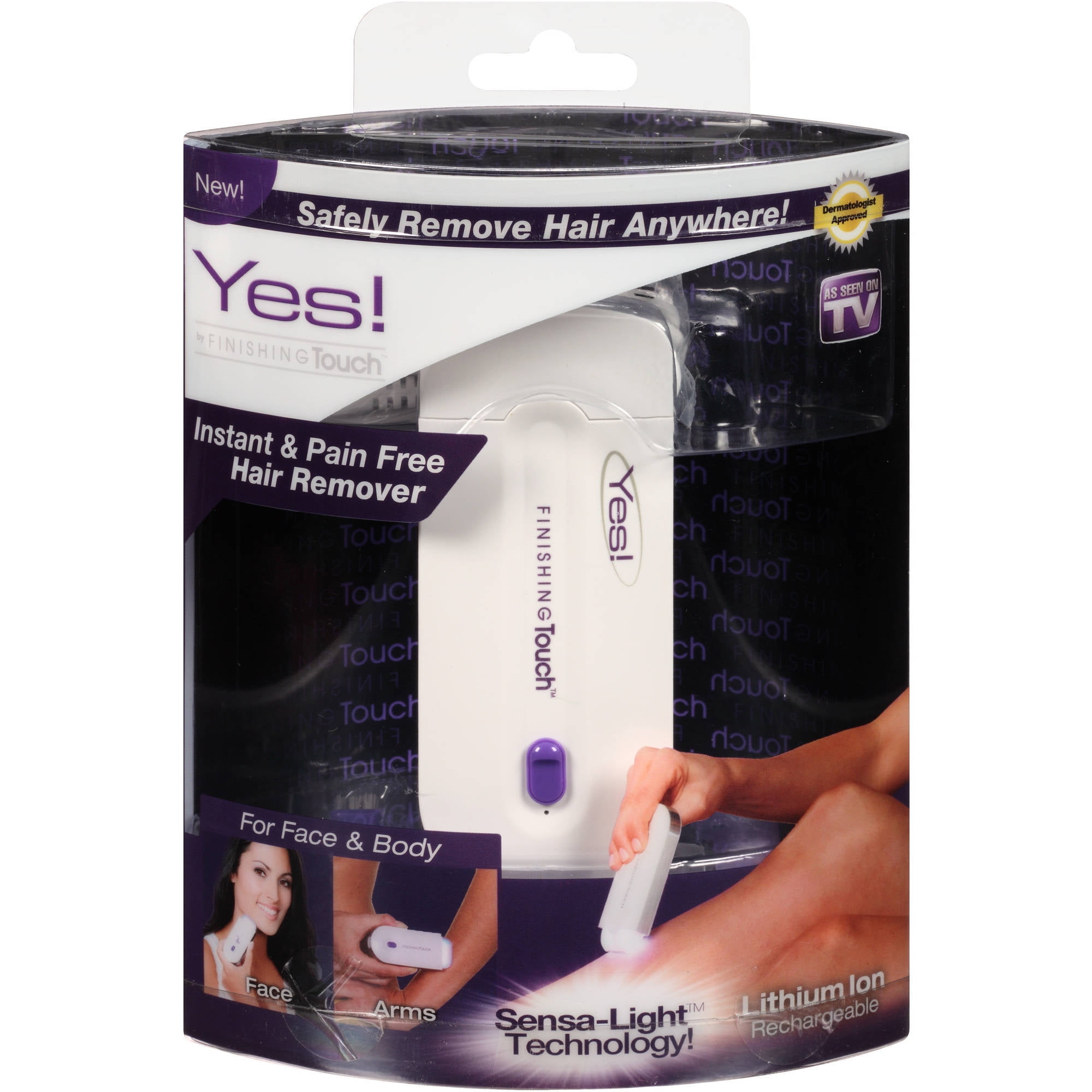 Yes By Finishing Touch Hair Remover Walmartcom