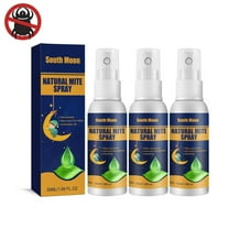 WLDAK Natural Mite Killer Spray for Bed Bugs & Dust Mites, Treatment for Bedding, Pillow, Quilt, Carpet, Furniture & Clothes, Human Safe Formula, 50ml, 3 Pack