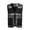 t shirts 23#Black, variant on WAYUTE Boys Shirts Solid Color Sleeveless Zipper Mesh Vest for Kids Youth Service Activity Reflective Top with Pockets Summer Casual