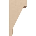 thumbnail image 3 of 9"W x 9"D x 18"H Wide Burlington Rough Cedar Woodgrain TimberThane Corbel, Primed Tan, 3 of 6