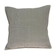 thumbnail image 1 of Parkland Collection PILE11182D Kavi Grey Square Transitional Pillow Cover with Down Insert - 20 x 20 x 7 in., 1 of 6