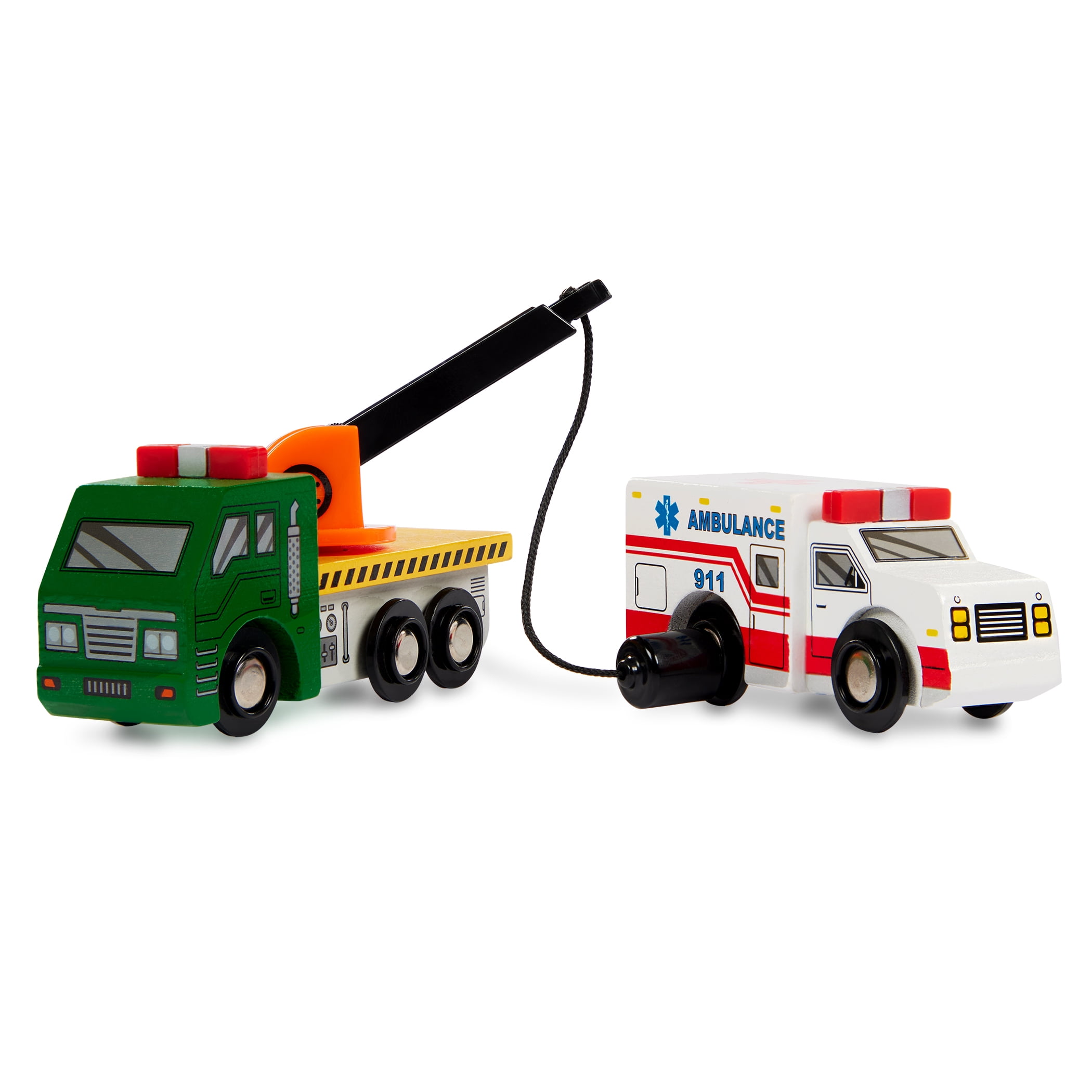 Battat Classic Wooden Vehicle Surprise – Mini Toy Vehicle Assortment for Ages 3 Years +