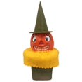 thumbnail image 2 of Pinnacle Peak Trading Company Ino Schaller Pumpkin Head in Chimney German Halloween Paper Mache, 2 of 4