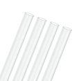 thumbnail image 1 of Tubo de plástico transparente de 4 piezas, ID de 8 mm [0.31"] x OD de 10 mm [0.39"] tuberías redondas rígidas de policarbonato de alto impacto [305 mm/12 IN], 1 of 7