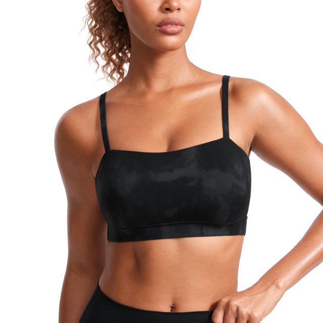 Top deportivo CRZ YOGA Butterluxe con relleno, sin varillas, negro XL