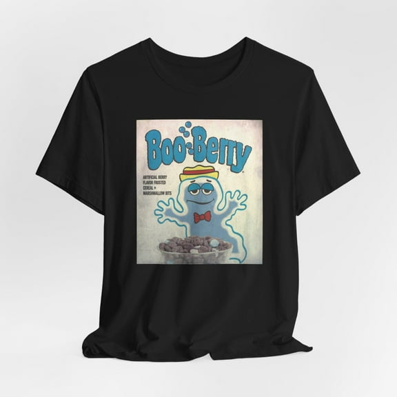 BOO BERRY Tshirt T-shirt T shirt Vintage Aesthetic Retro Cereal Tee Distressed Halloween Shirt