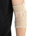 thumbnail image 3 of Outdoor Sports Elbow Support Brace Protector Pad Guard Strap Adults for Tennis Badminton Flesh, 3 of 9