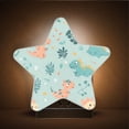 thumbnail image 3 of Star Shaped Energy Saving Night Light Living Room Night Light, Bedroom Night Light, Corridor Night Light, Study Night Light Cute Dinosaur, 3 of 6