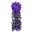 thumbnail image 1 of Guirnalda violeta decorativa, ramo violeta reutilizable, guirnalda para colgar en la pared, decoración del hogar Hugtrwg Para estrenar, 1 of 1