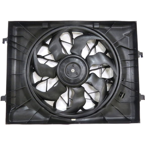 Radiator Fan Assembly - Compatible with 2016 - 2020 Kia Optima 2.4L 4-Cylinder 2017 2018 2019