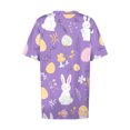 thumbnail image 3 of Camisas de Manga Larga para las Mujeres Cuello Redondo Impreso de Ajuste Suelto, Top de Moda de Verano Sexy para el Uso Diario, 3 of 6