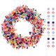 thumbnail image 3 of 5000 cuentas de vidrio pequeñas para manualidades, cuentas espaciadoras sueltas de colores para pulseras, collares, bisutería y suministros de 3 mm, 3 of 8