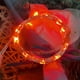 thumbnail image 1 of Lámpara de alambre de cobre USB, luces LED festivas, luces decorativas para bodas y Navidad, cadena de luces, carga de 5 V, tesoro, 1 of 6