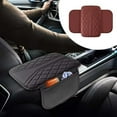 thumbnail image 2 of Upgraded Car Center Console Cover,Microfiber Leather Car Armrest Cover Cushion with 2 Storage Bags,Universal Car Armrest Storage Box Car Accessories for Most Vehicles, 2 of 13