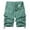 Mint Green, variant on uikmnh Shorts Men Men's Plus Size Cargo Shorts Summer Outdoor Sports 5 Pocket Mid Length Shorts for Hiking and Work Size:34