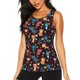 thumbnail image 1 of Fotbe Cute Animals Blusas Sin Mangas para Mujer – Estilo Casual, Corte Suelto, Slim-Fit, Cuello Redondo Deportivo, Tops de Verano para Gimnasio y Yoga-Medium, 1 of 7