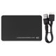 thumbnail image 1 of Estuche externo para disco duro móvil de 2,5 pulgadas, ABS, transmisión de 5 Gbps, USB 3.0, SATA, negro, 1 of 14