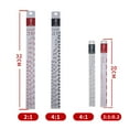 thumbnail image 4 of Standard Paint Ruler Paint Ratio Ruler Paint Mixing Ruler Dipstick Scale Ruler Paint Mixing Tool Ruler Paint Tool, 4 of 12