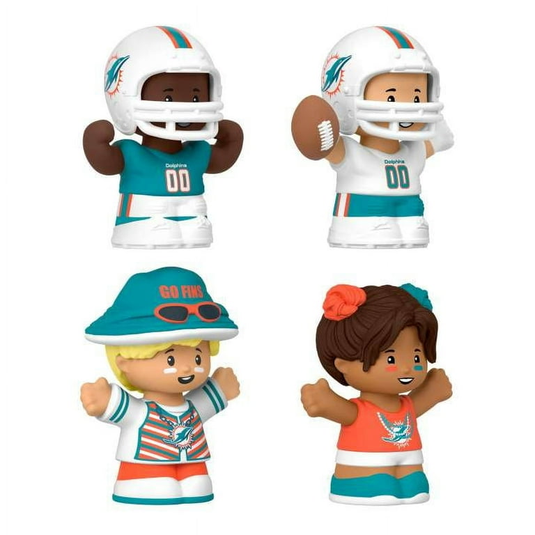 NFL アメフト　マイアミドルフィンズ　コレクションミニカー　4台セット　希少 NFL アメフト マイアミドルフィンズ コレクションミニカー 4台