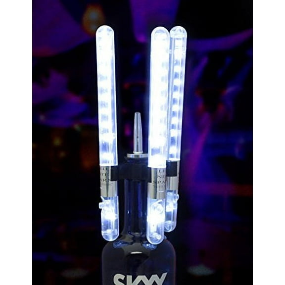 LED Nite Sparx Electronic Bottle Service Sparklers, Fireworks & Multicolor, 3 Pack