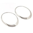 thumbnail image 3 of Par de faros delanteros cromados con anillo embellecedor de faros delanteros 51137149905 de repuesto para John Cooper Works Clubman 2009-2014, 3 of 5
