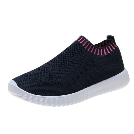 

Summer Shoes Men Couple Casual Shoes Fashion Lightweight Breathable Walking Sneakers Slip-on Men Mesh Flats Shoes New