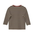 thumbnail image 5 of Clearance Sale Kids Shirts for Teens Girls Aesthetic Round Neck Tops 3/4 Sleeve Top Girls Kids Striped Shirt Girls Top for Girls 8-10, 5 of 5