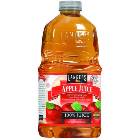 Langer Juice Company Langers Apple Juice 64oz - Walmart.com