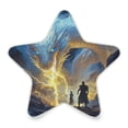 thumbnail image 2 of Star Shaped Energy Saving Night Light Living Room Night Light, Bedroom Night Light, Corridor Night Light, Study Night Light The Big White Dragon, 2 of 6