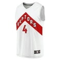 thumbnail image 2 of Men's Fanatics Scottie Barnes White Toronto Raptors Fast Break Replica Jersey - Association Edition, 2 of 3