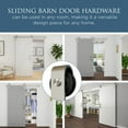 thumbnail image 3 of 928 72" 2 piece Classic Interior Barn Door Kit - Satin Nickel, 3 of 7