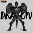 thumbnail image 2 of Set de disfraz de dragón negro para niños de Spooktacular Creations, 2 of 7