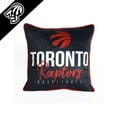 thumbnail image 1 of NBA Toronto Raptors Basketball Throw Pillow (18 x 18 in), Black, 1 of 3