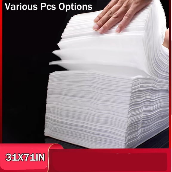 Disposable Bed Sheets Disposable Massage Table Sheets, Large Spa Bed Cover 31,5" x 71", Non Woven Fabric Oil-Waterproof, Ideal for Tattoo Lash Spa Bed, Fitted Sheet Replacement